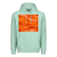 Seafoam orange glitter Premium Hoodie - JahusDesignShop