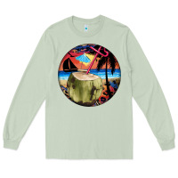 Matcha coconut drink colorful leopard Long Sleeve Tee - BarkalooDesign