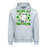 Heather Grey shake em' like a shamrock Urban Hoodie - Artiststas