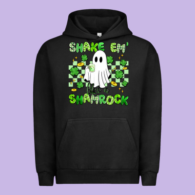 Shake Em' Like A Shamrock Urban Hoodie Designed By Artiststas
