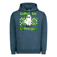 Pigment Midnight Navy shake em' like a shamrock Urban Hoodie - Artiststas
