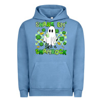 Pigment Pebble Blue shake em' like a shamrock Urban Hoodie - Artiststas