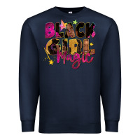 Navy black girl magic Premium Sweatshirt - Zillion Design Studio