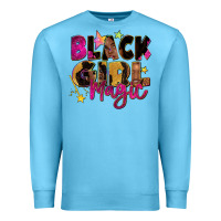 Ocean Blue black girl magic Premium Sweatshirt - Zillion Design Studio