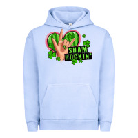 Pigment Grape Ice shamrockin' rock n roll female hand Urban Hoodie - Artiststas