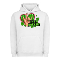 Pigment Lunar Rock shamrockin' rock n roll female hand Urban Hoodie - Artiststas