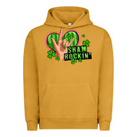 Pigment Peanut Butter shamrockin' rock n roll female hand Urban Hoodie - Artiststas