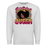 Dove Grey birthday queen Premium Sweatshirt - Zillion Design Studio