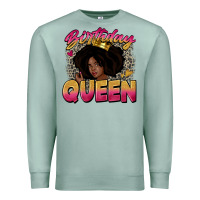 Seafoam birthday queen Premium Sweatshirt - Zillion Design Studio