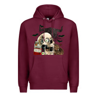 Burgundy cowboy killers Premium Hoodie - AdoDesignShop