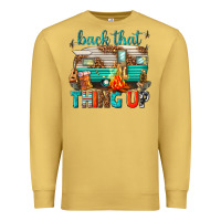 Antique Gold back that thing up Premium Sweatshirt - texasbilliewilder