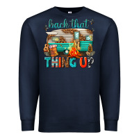 Navy back that thing up Premium Sweatshirt - texasbilliewilder