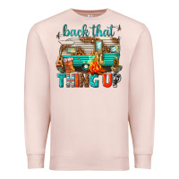 Pale Pink back that thing up Premium Sweatshirt - texasbilliewilder