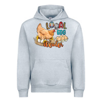 Heather Grey local egg dealer Urban Hoodie - Artiststas