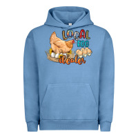 Pigment Pebble Blue local egg dealer Urban Hoodie - Artiststas