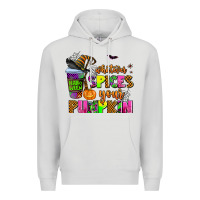 Dove Grey whatever spices your pumpkin Premium Hoodie - AdoDesignShop