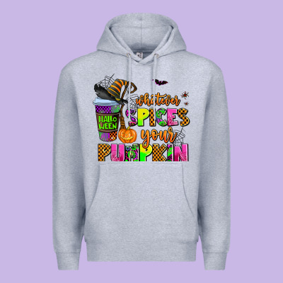 Whatever Spices Your Pumpkin Premium Hoodie Designed By Adodesignshop