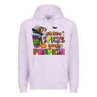 Lilac whatever spices your pumpkin Premium Hoodie - AdoDesignShop