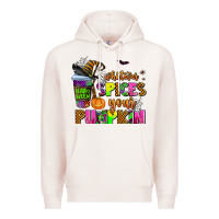 Pale Pink whatever spices your pumpkin Premium Hoodie - AdoDesignShop