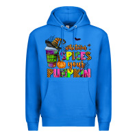 True Royal whatever spices your pumpkin Premium Hoodie - AdoDesignShop