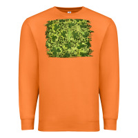 Carrot st patrick's day shamrock leopard background Premium Sweatshirt - RanaPortraitStore