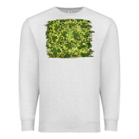 Oatmeal Heather st patrick's day shamrock leopard background Premium Sweatshirt - RanaPortraitStore