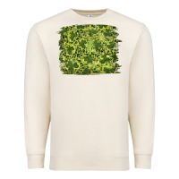 Sandshell st patrick's day shamrock leopard background Premium Sweatshirt - RanaPortraitStore