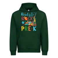 Forest Green ready to rock pre k Urban Hoodie - JahusDesignShop