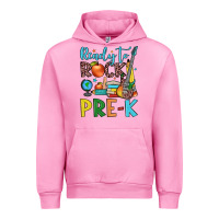 Fuchsia Pink ready to rock pre k Urban Hoodie - JahusDesignShop