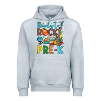 Heather Grey ready to rock pre k Urban Hoodie - JahusDesignShop