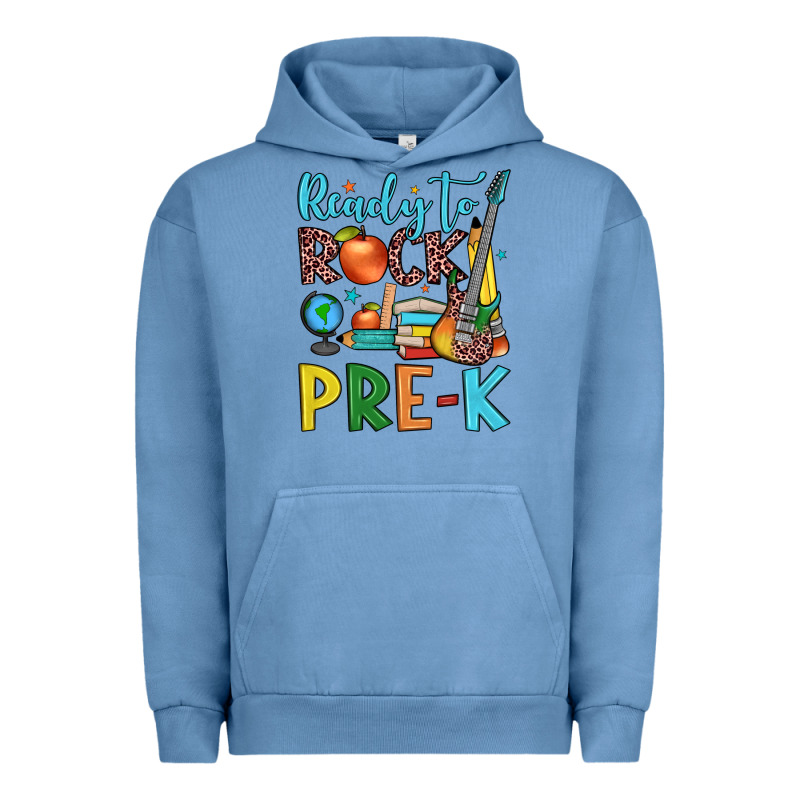 Ready To Rock Pre K Urban Hoodie by JahusDesignShop | Teevron