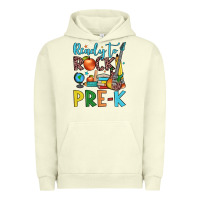 Pigment Pistachio ready to rock pre k Urban Hoodie - JahusDesignShop