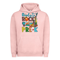 Pigment Salmon ready to rock pre k Urban Hoodie - JahusDesignShop