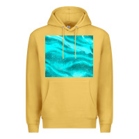 Antique Gold turquoise glitter Premium Hoodie - JahusDesignShop