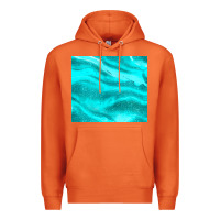 Carrot turquoise glitter Premium Hoodie - JahusDesignShop