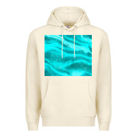 Sandshell turquoise glitter Premium Hoodie - JahusDesignShop
