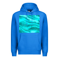True Royal turquoise glitter Premium Hoodie - JahusDesignShop