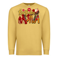 Antique Gold birthday diva Premium Sweatshirt - Zillion Design Studio