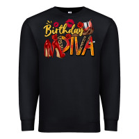 Black birthday diva Premium Sweatshirt - Zillion Design Studio