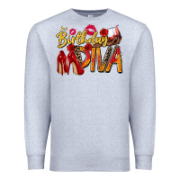 Heather Grey birthday diva Premium Sweatshirt - Zillion Design Studio