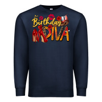 Navy birthday diva Premium Sweatshirt - Zillion Design Studio