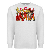 Oatmeal Heather birthday diva Premium Sweatshirt - Zillion Design Studio