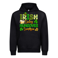Black irish today hungover tomorrow Urban Hoodie - Artiststas