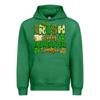 Emerald irish today hungover tomorrow Urban Hoodie - Artiststas