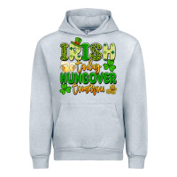 Heather Grey irish today hungover tomorrow Urban Hoodie - Artiststas