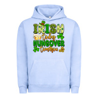 Pigment Grape Ice irish today hungover tomorrow Urban Hoodie - Artiststas