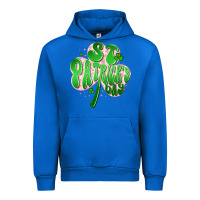 Cobalt st patricks day clover Urban Hoodie - Artiststas