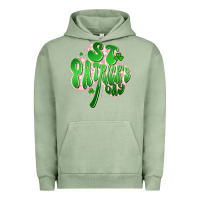 St Patricks Day Clover Urban Hoodie | Teevron