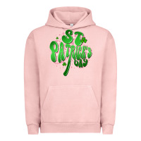 Pigment Salmon st patricks day clover Urban Hoodie - Artiststas