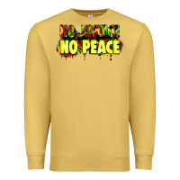 Antique Gold no justice no peace Premium Sweatshirt - Zillion Design Studio